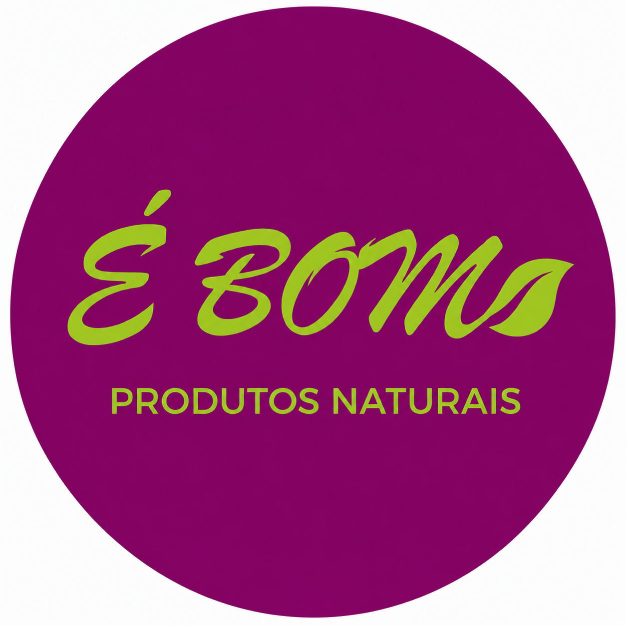 É Bom Produtos Naturais
